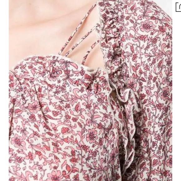 TORY BURCH PRINTED GEORGETTE MAXI DRESS - Picture 4 of 11